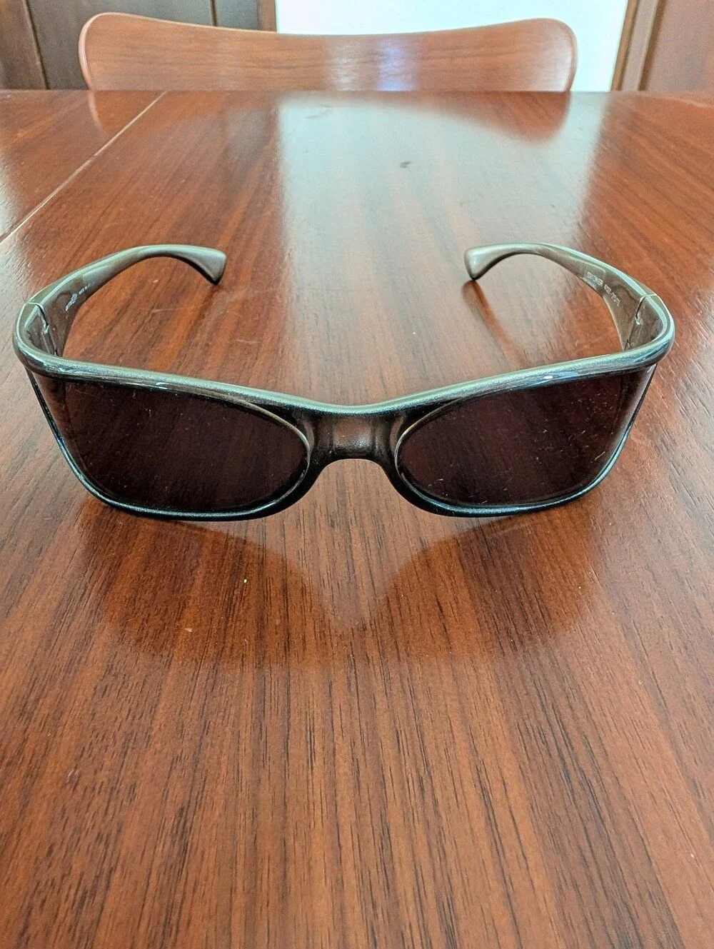 Arnette Smoker Wrap Sunglasses 4027-215/73 Made In Italy Pre Owned